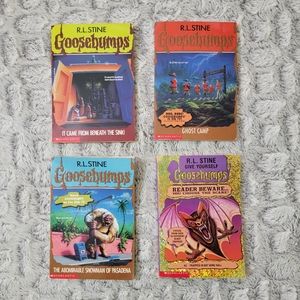 R.L. Stine Goosebumps Books - Lot of 4